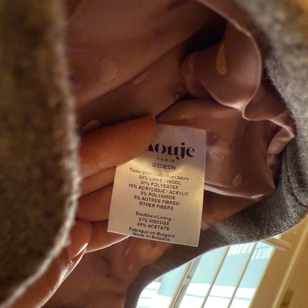 Rouje Tan Cape Jacket - Picture 6 of 6